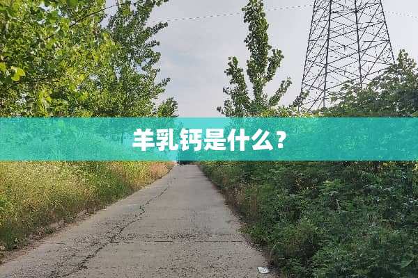 羊*钙是什么？