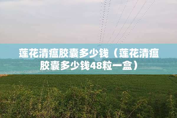 莲花清瘟胶囊多少钱（莲花清瘟胶囊多少钱48粒一盒）