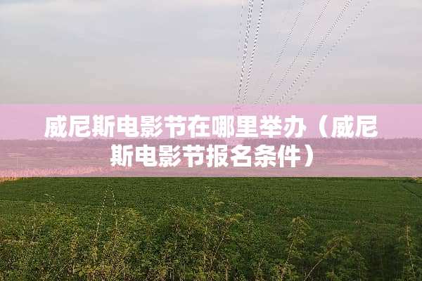 威尼斯电影节在哪里举办（威尼斯电影节报名条件）