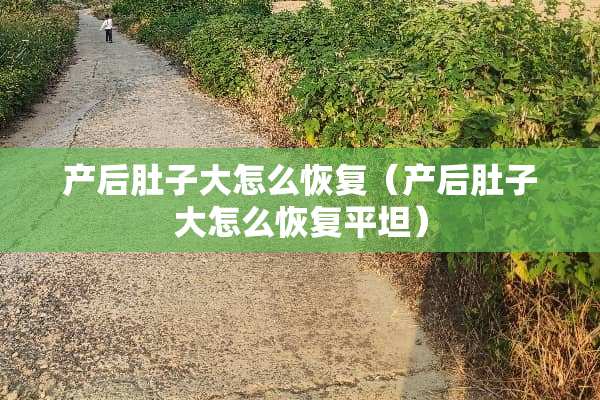 产后肚子大怎么恢复（产后肚子大怎么恢复平坦）