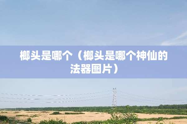 榔头是哪个（榔头是哪个神仙的法器图片）