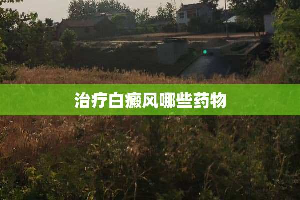 治疗白癜风哪些药物