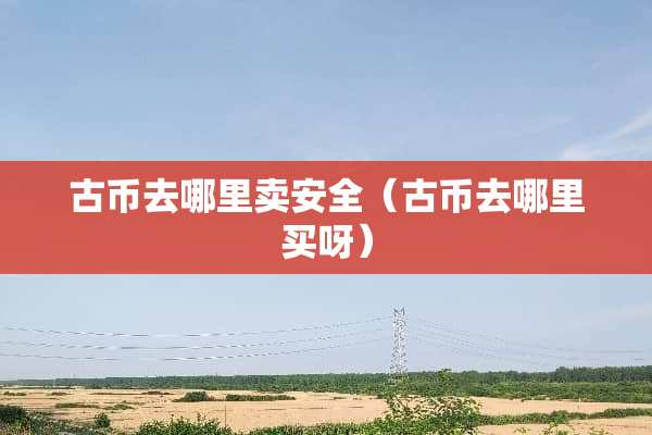 古币去哪里卖安全（古币去哪里买呀）