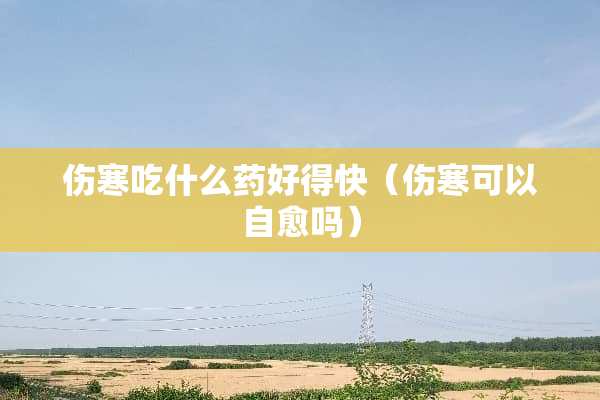 伤寒吃什么药好得快（伤寒可以自愈吗）