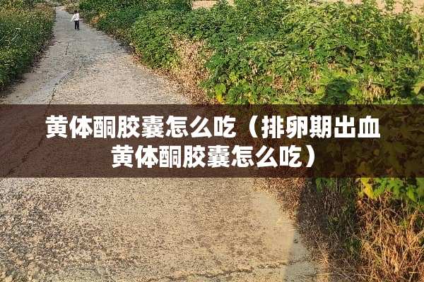 ***胶囊怎么吃（排卵期出血***胶囊怎么吃）