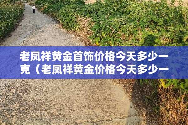 老凤祥黄金首饰价格今天多少一克（老凤祥黄金价格今天多少一克金）