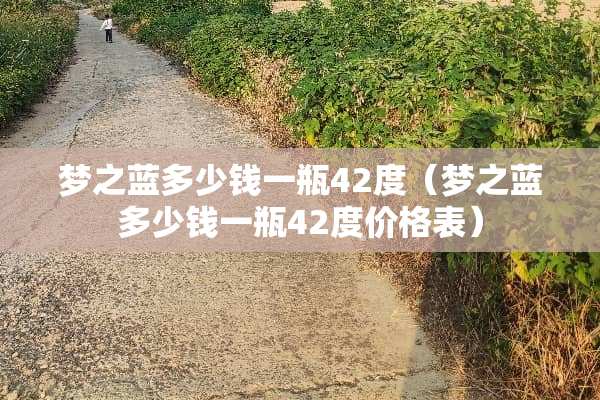 梦之蓝多少钱一瓶42度（梦之蓝多少钱一瓶42度价格表）