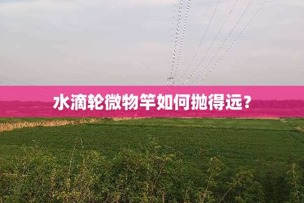 水滴轮微物竿如何抛得远？