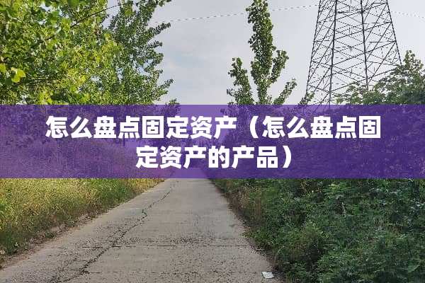 怎么盘点固定资产（怎么盘点固定资产的产品）