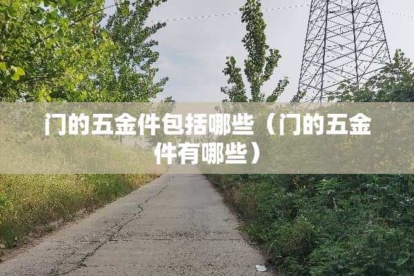 门的五金件包括哪些（门的五金件有哪些）