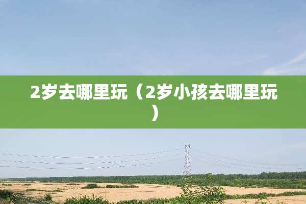 2岁去哪里玩（2岁小孩去哪里玩）