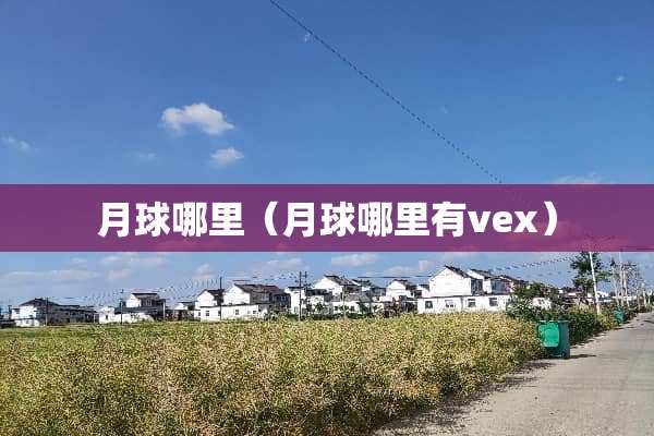 月球哪里（月球哪里有vex）