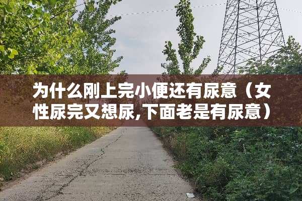 为什么刚上完小便还有尿意（女性尿完又想尿,下面老是有尿意）