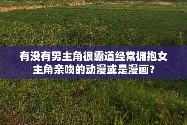 有没有男主角很霸道经常拥抱女主角亲吻的动漫或是漫画？