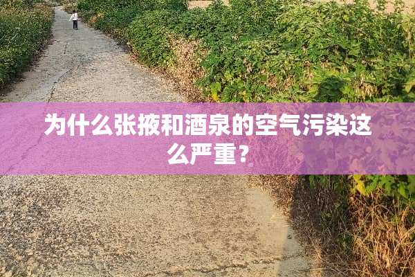 为什么张掖和酒泉的空气污染这么严重？