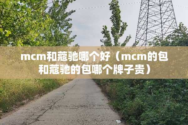 mcm和蔻驰哪个好（mcm的包和蔻驰的包哪个牌子贵）