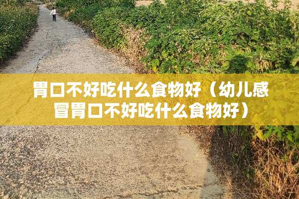 胃口不好吃什么食物好（幼儿感冒胃口不好吃什么食物好）