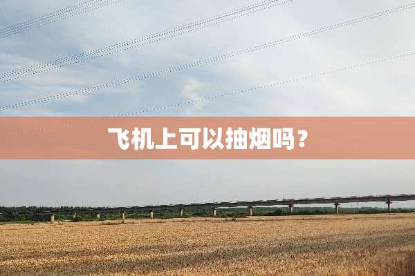 飞机上可以抽烟吗？