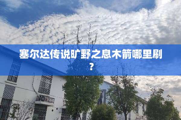 塞尔达传说旷野之息木箭哪里刷？