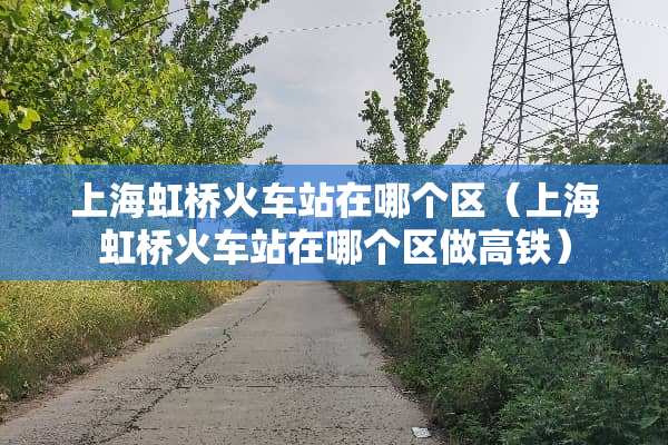 上海虹桥火车站在哪个区（上海虹桥火车站在哪个区做高铁）
