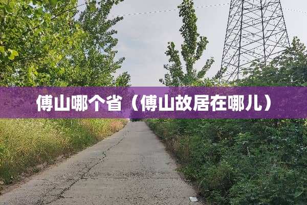 傅山哪个省（傅山故居在哪儿）