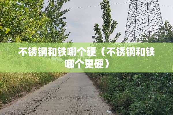 不锈钢和铁哪个硬（不锈钢和铁哪个更硬）