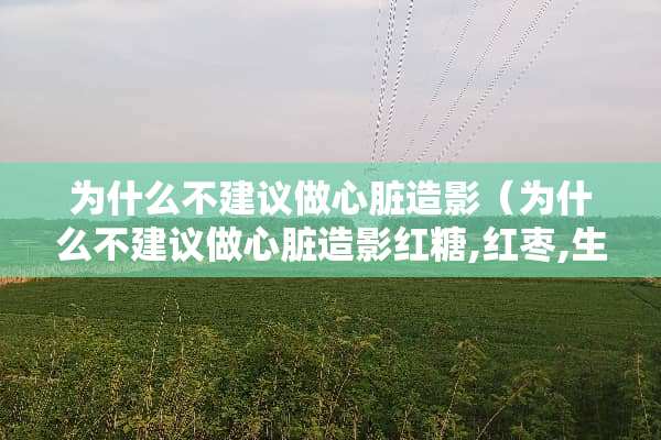 为什么不建议做心脏造影（为什么不建议做心脏造影红糖,红枣,生姜一起吃可以吧?）