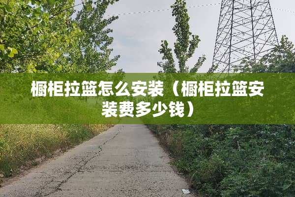 橱柜拉篮怎么安装（橱柜拉篮安装费多少钱）