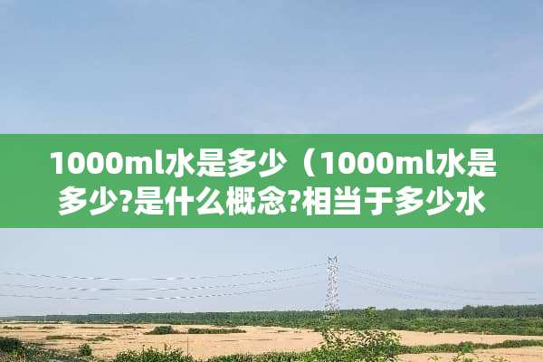 1000ml水是多少（1000ml水是多少?是什么概念?相当于多少水?）