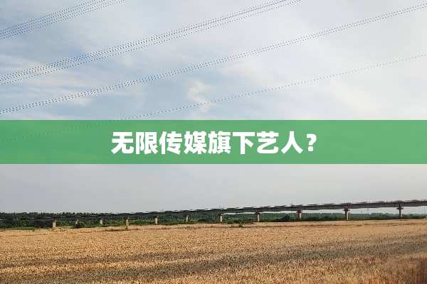 无限传媒旗下艺人？