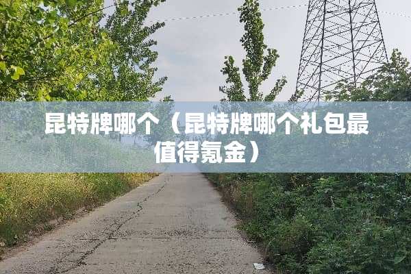 昆特牌哪个（昆特牌哪个礼包最值得氪金）
