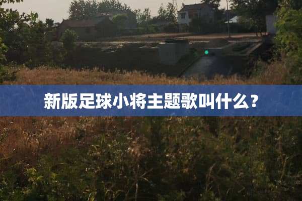 新版**小将主题歌叫什么？
