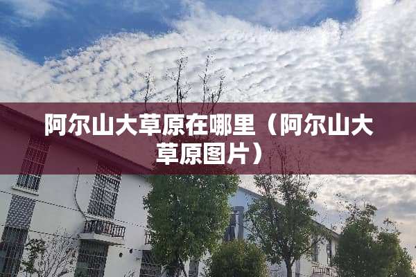 阿尔山大草原在哪里（阿尔山大草原图片）