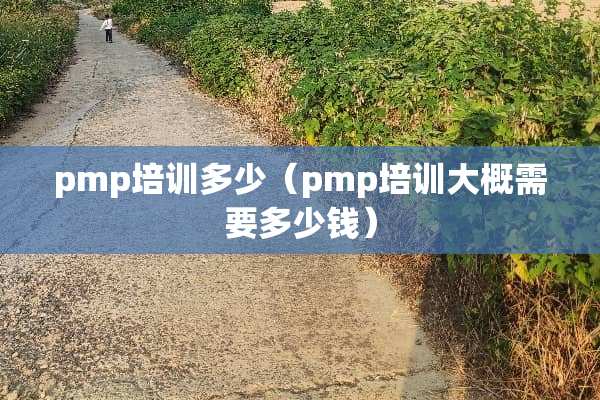 pmp培训多少（pmp培训大概需要多少钱）