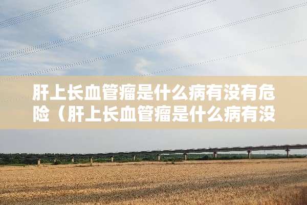 肝上长血管瘤是什么病有没有危险（肝上长血管瘤是什么病有没有危险1616）