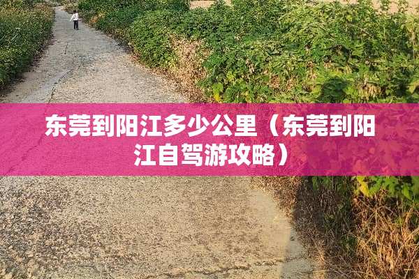 东莞到**多少公里（东莞到**自驾游攻略）