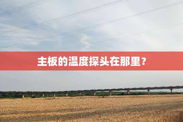 主板的温度**在那里？