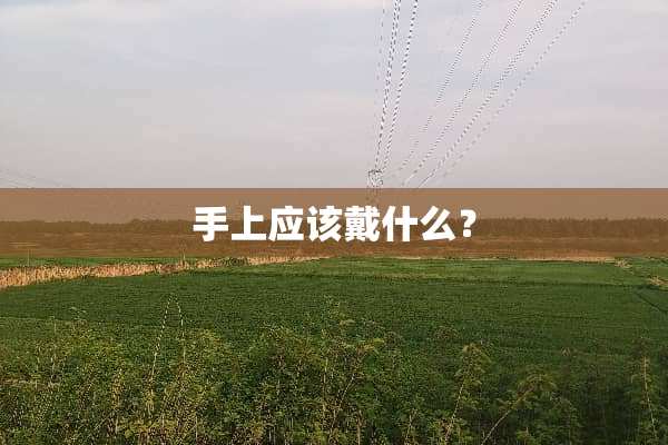 手上应该戴什么？