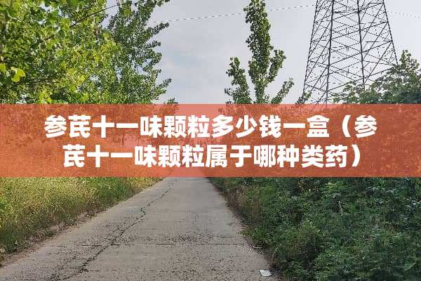 参芪十一味颗粒多少钱一盒（参芪十一味颗粒属于哪种类药）