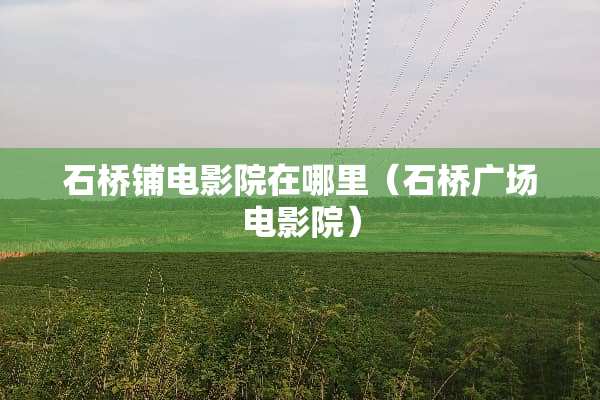 石桥铺电影院在哪里（石桥广场电影院）