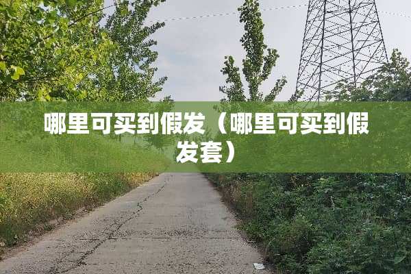 哪里可买到假发（哪里可买到假发套）