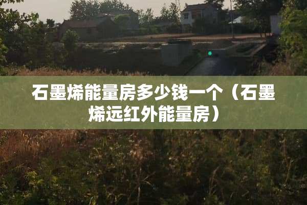 石墨烯能量房多少钱一个（石墨烯远红外能量房）