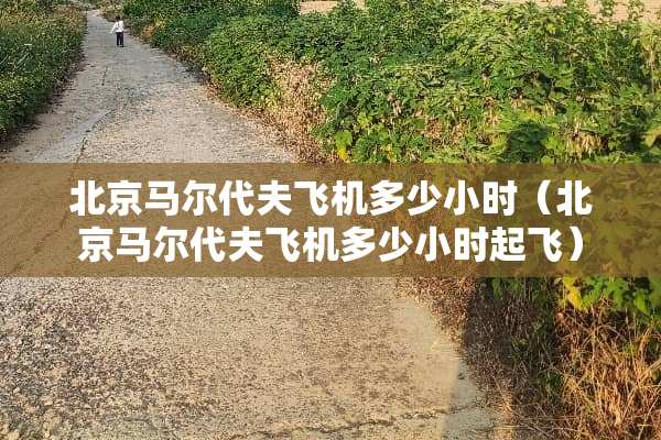 北京马尔代夫飞机多少小时（北京马尔代夫飞机多少小时起飞）