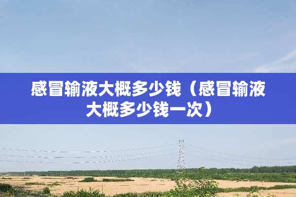感冒输液大概多少钱（感冒输液大概多少钱一次）