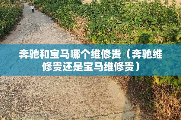 奔驰和宝马哪个维修贵（奔驰维修贵还是宝马维修贵）