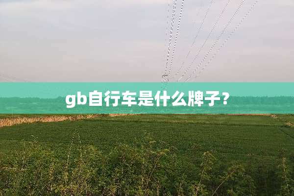 gb自行车是什么牌子？