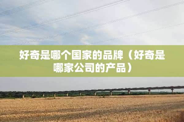 好奇是哪个国家的品牌（好奇是哪家公司的产品）