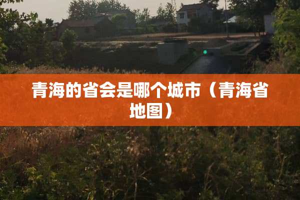 青海的省会是哪个城市（青海省地图）