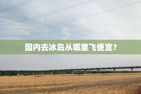 国内去冰岛从哪里飞便宜？