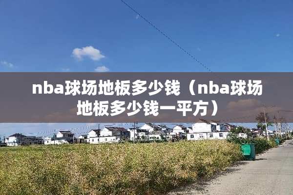 nba球场地板多少钱（nba球场地板多少钱一平方）